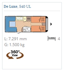 Hobby de Luxe 540 UL